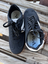 Load image into Gallery viewer, Throwback Sneakers {Black}
