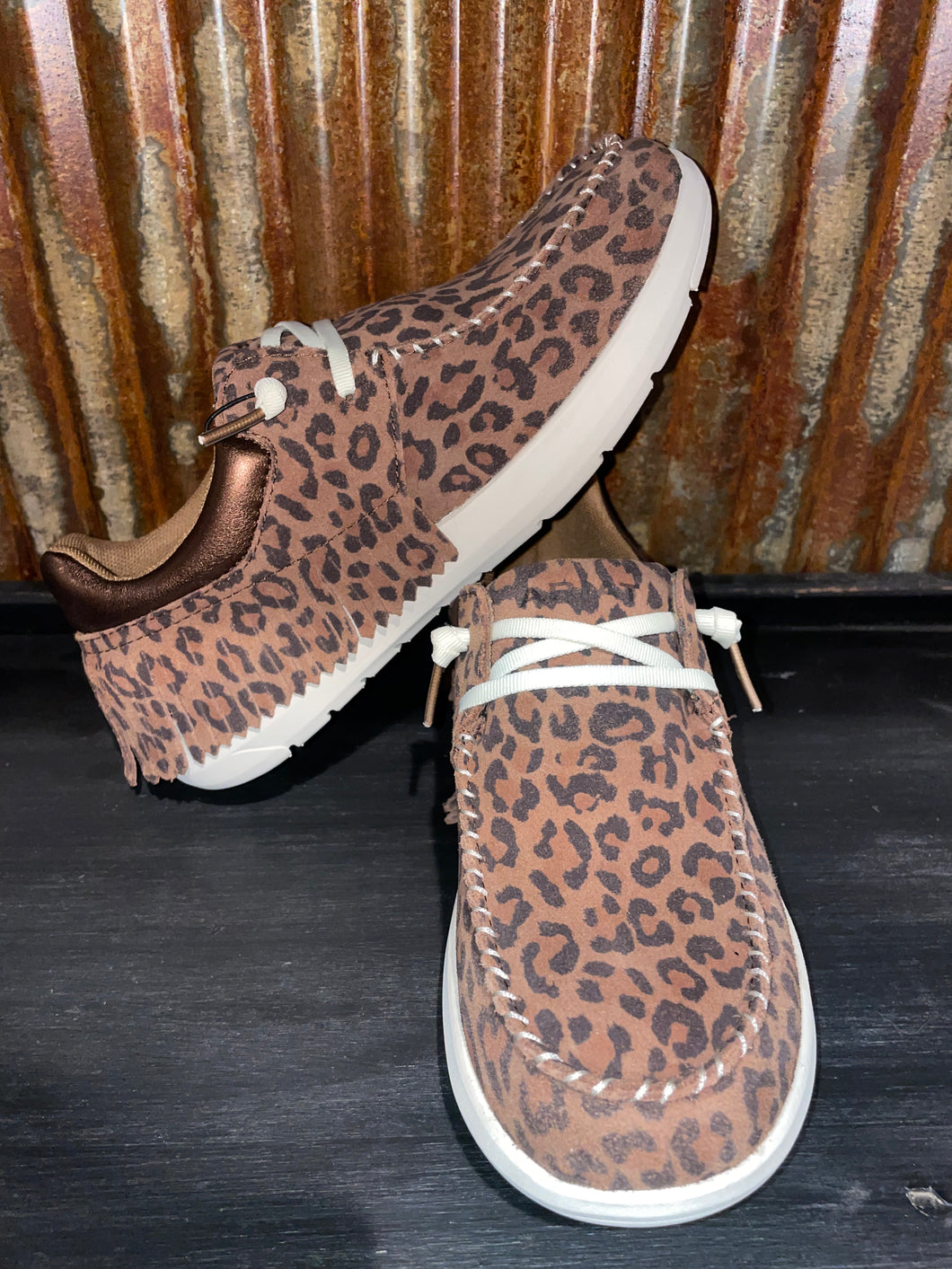 The Hilo {Leopard & Fringe}