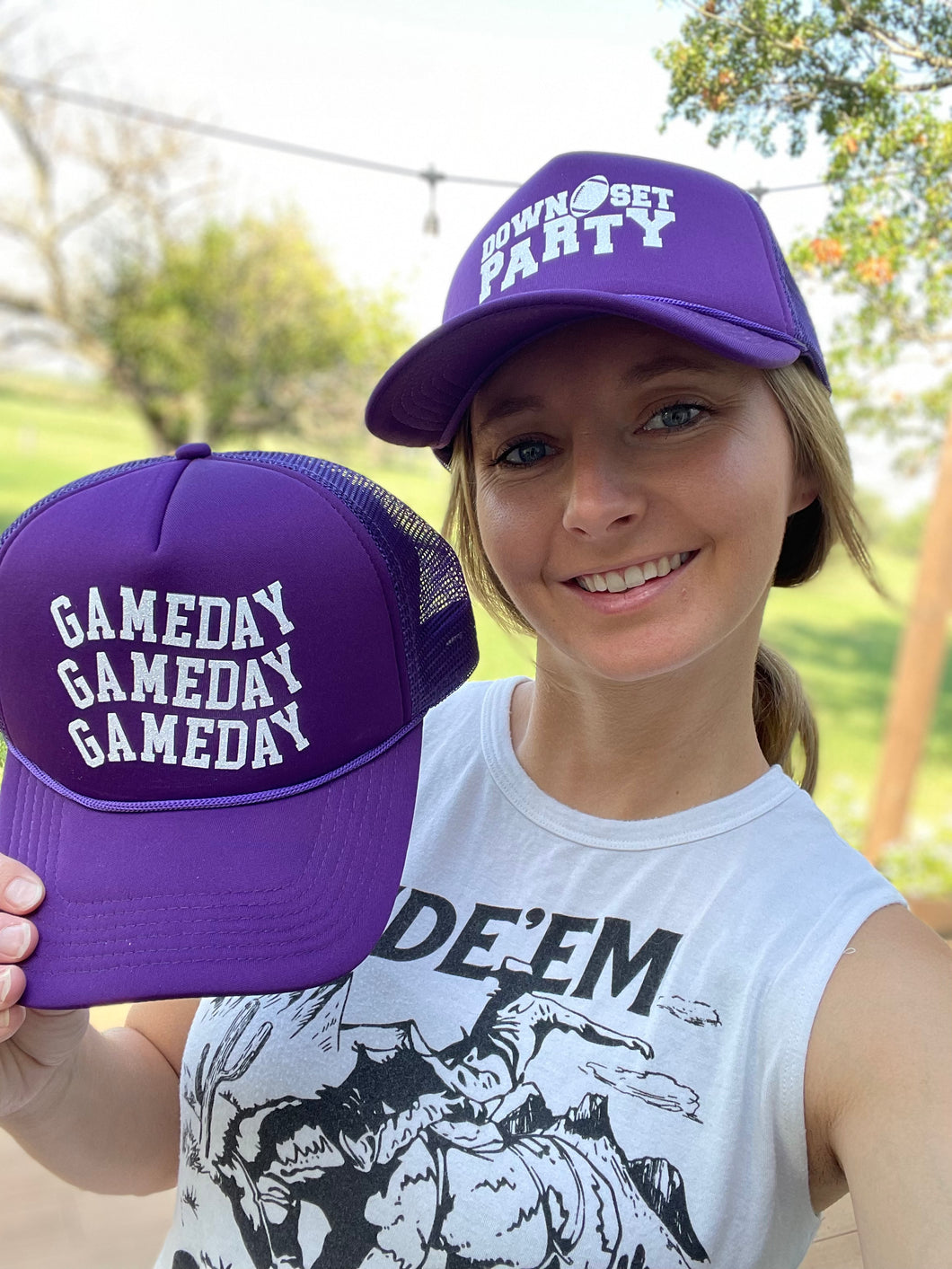 Down Set Party Football Hat