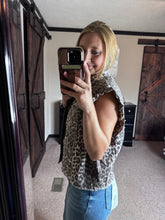 Load image into Gallery viewer, The Peoria Vest {Leopard}
