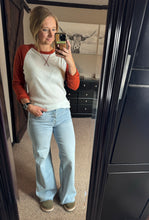 Load image into Gallery viewer, Baseball Tee {Burnt Orange}
