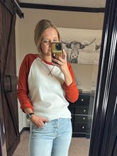 Load image into Gallery viewer, Baseball Tee {Burnt Orange}

