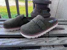 Load image into Gallery viewer, The Zamira Mules {Khaki/Green}
