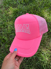 Load image into Gallery viewer, Mama Hat {pink}
