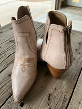 Load image into Gallery viewer, The Smoke Show Booties {Cream Crackle}
