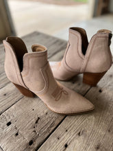 Load image into Gallery viewer, The Smoke Show Booties {Cream Crackle}
