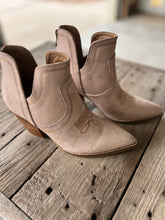 Load image into Gallery viewer, The Smoke Show Booties {Cream Crackle}
