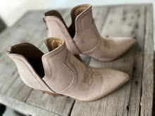 Load image into Gallery viewer, The Smoke Show Booties {Cream Crackle}
