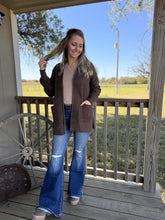 Load image into Gallery viewer, The Luray Cardigan {Brown}
