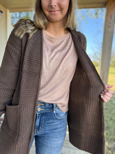 Load image into Gallery viewer, The Luray Cardigan {Brown}
