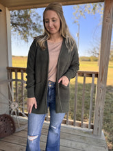 Load image into Gallery viewer, The Luray Cardigan {Olive}
