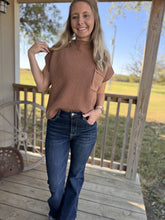 Load image into Gallery viewer, The Texanna Sweater {Deep Camel}
