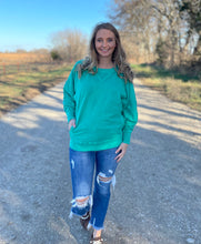 Load image into Gallery viewer, The BEST Crewneck {Teal}
