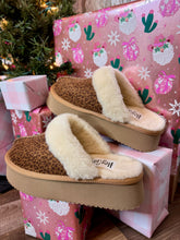 Load image into Gallery viewer, Cuddle Up Slippers {Leopard}

