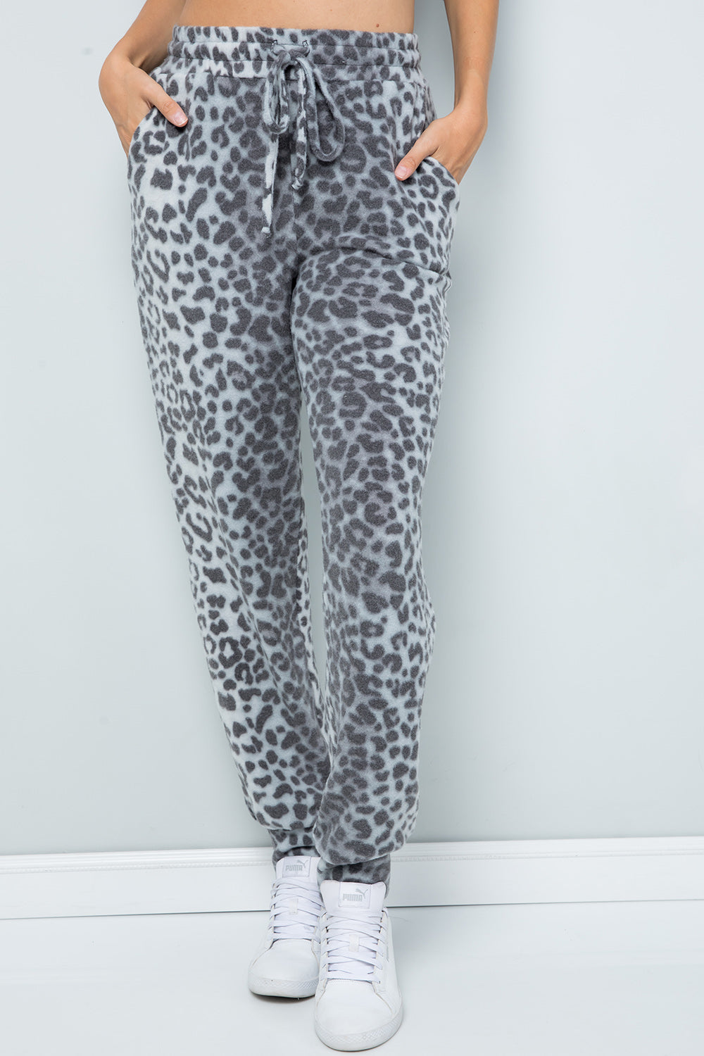 Leopard Print Loungewear Joggers