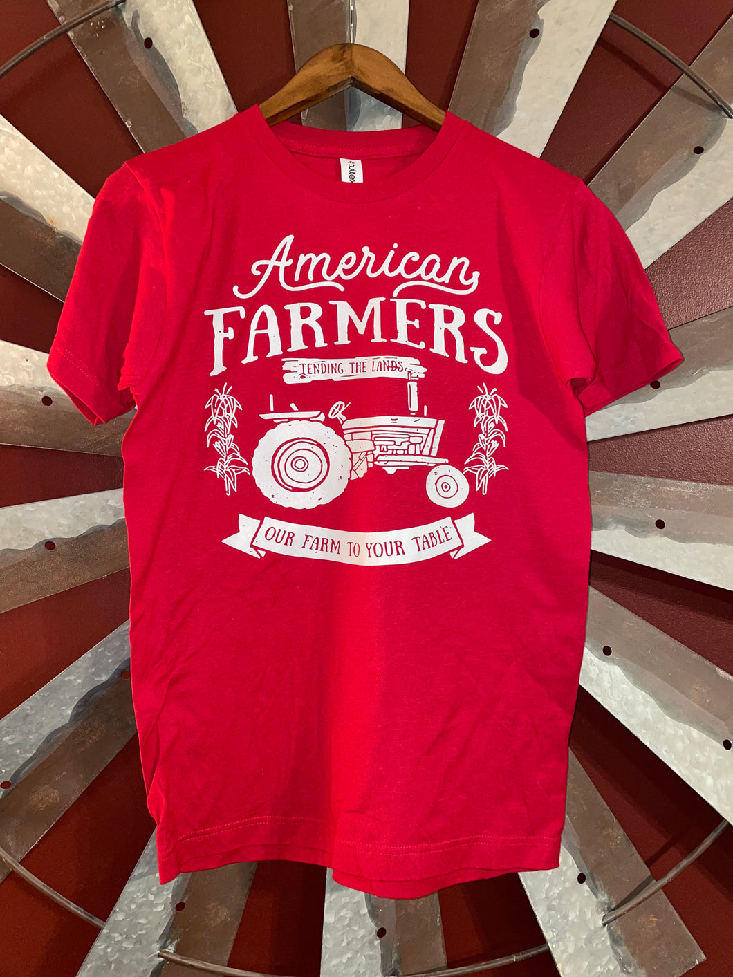American Farmer {Red}