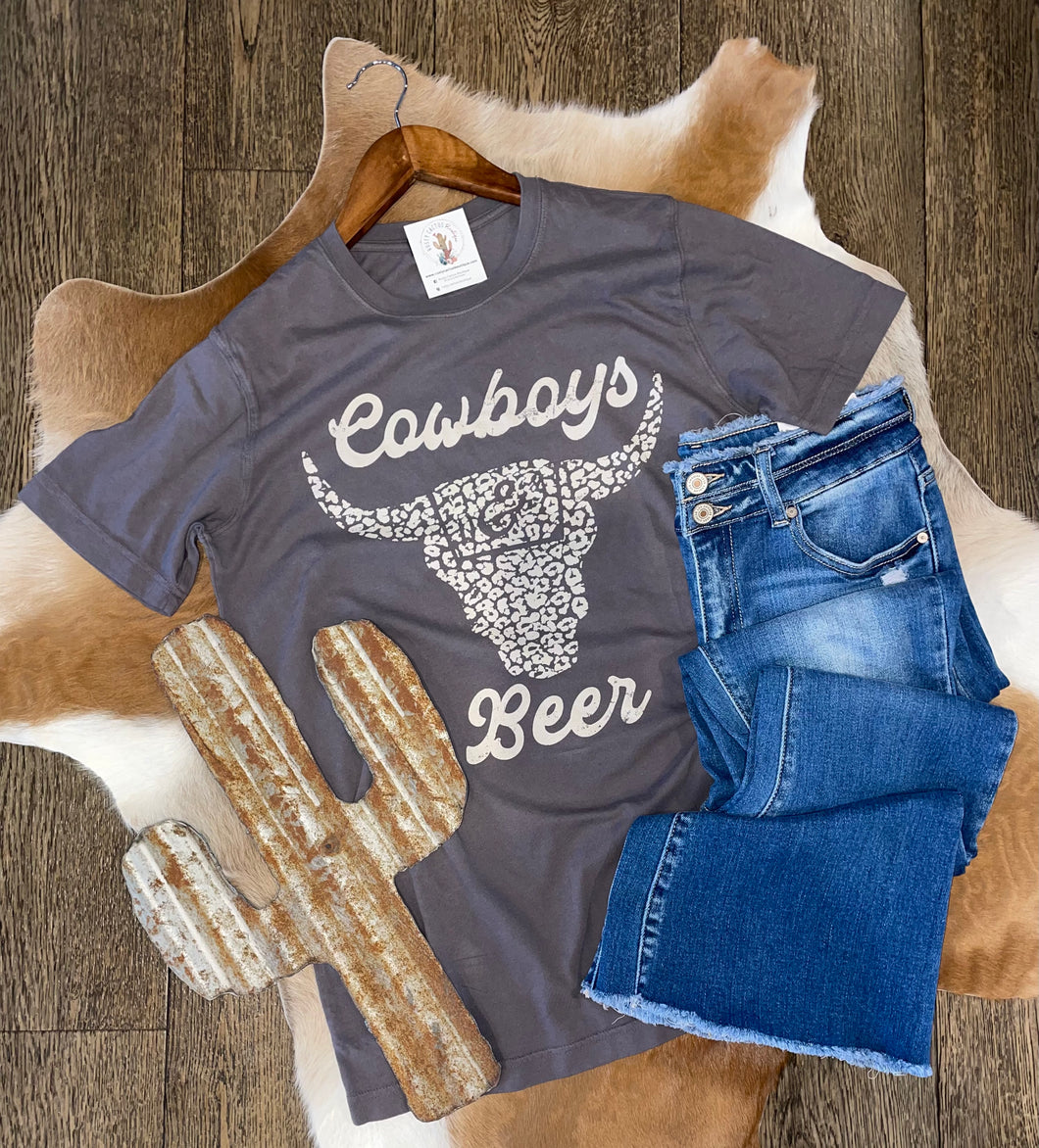 Cowboys & Beer Tee
