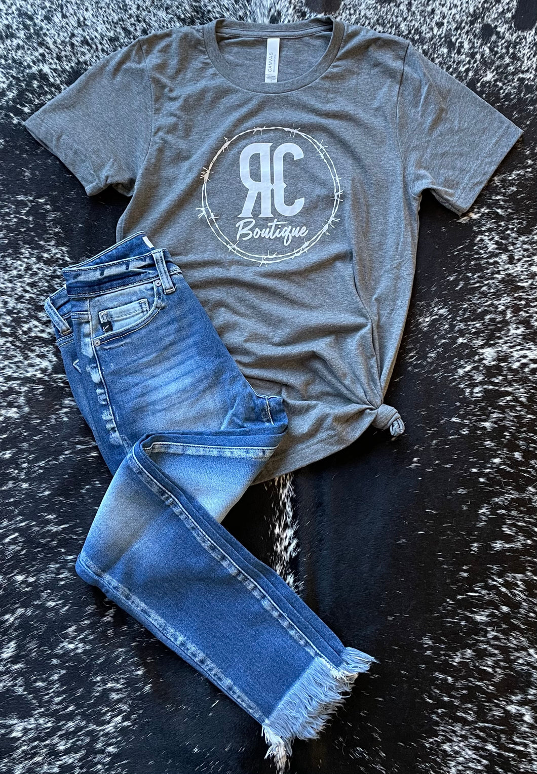 RCB Brand Tee {Deep Heather}