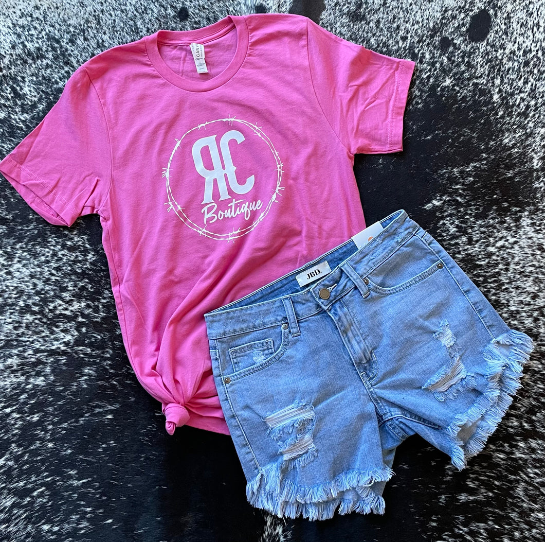 RCB Brand Tee {Charity Pink}