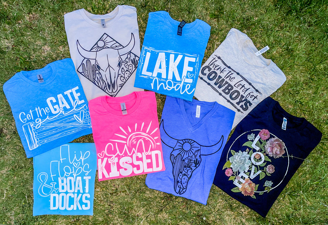 Flip Flops & Boat Docks Tee