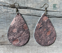 Load image into Gallery viewer, Rose Gold Acid Wash Earrings

