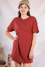 Load image into Gallery viewer, Brick T-Shirt Dress
