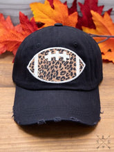 Load image into Gallery viewer, Leopard Football Hat
