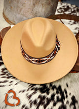 Load image into Gallery viewer, Tribal Band Panama Hat~Taupe
